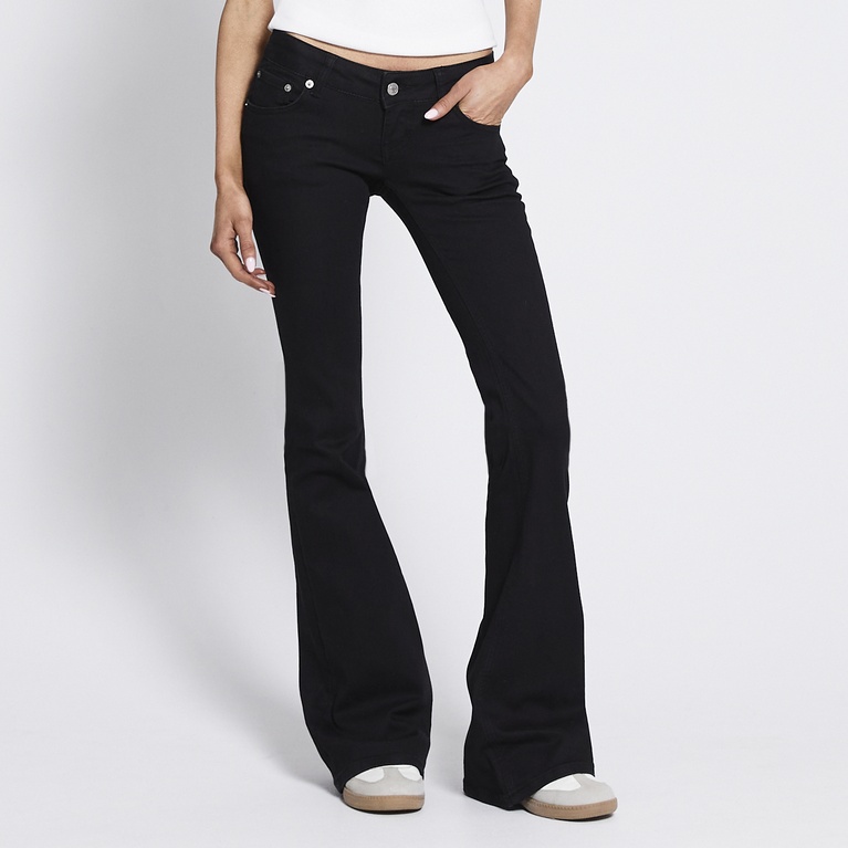 Y2K Jeans "Blaze" Black-Black